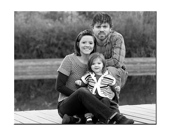 bw with frame
